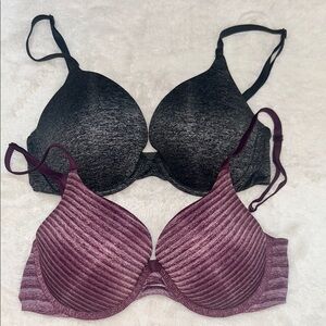 32D Victoria’s Secret padded perfect coverage & perfect shape bra set
